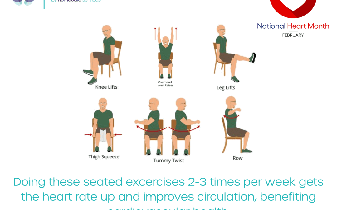 Heart Health at Home: Staying Active with Gentle Seated Exercises this February